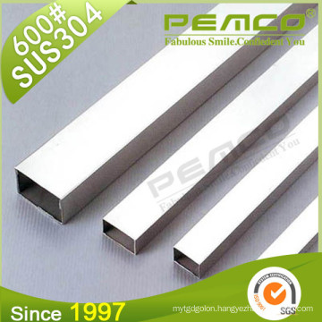 Stair Accessories crystal rot test hollow stainless steel square tube